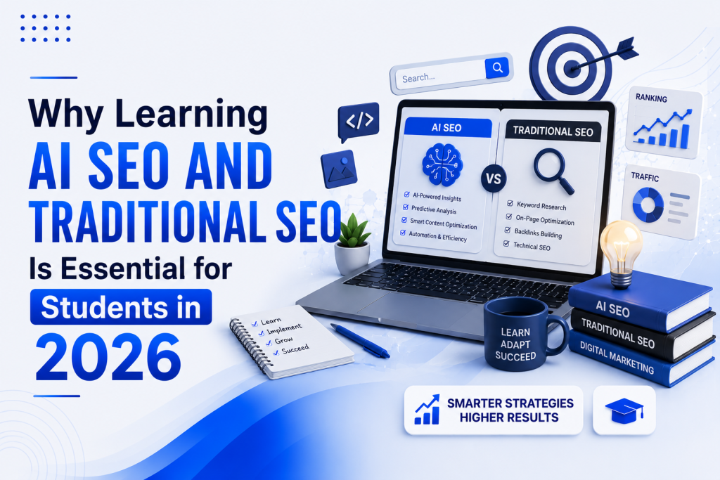 AI SEO and traditional SEO