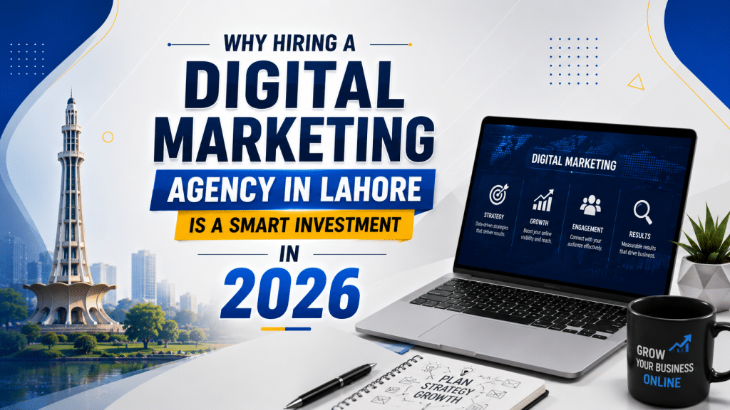 Why Hiring a Digital Marketing Agency in Lahore Is a Smart Investment in 2026